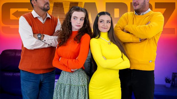 Serena Hill & Marina Vaylor – I’ll Make Your Daddy Cum First!