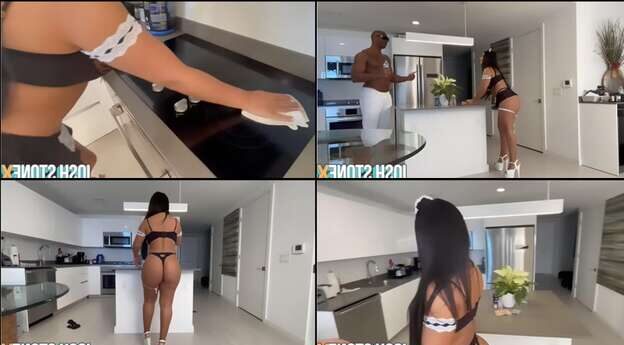 Rose Monroe – Maid gets a Creampie – OnlyFans