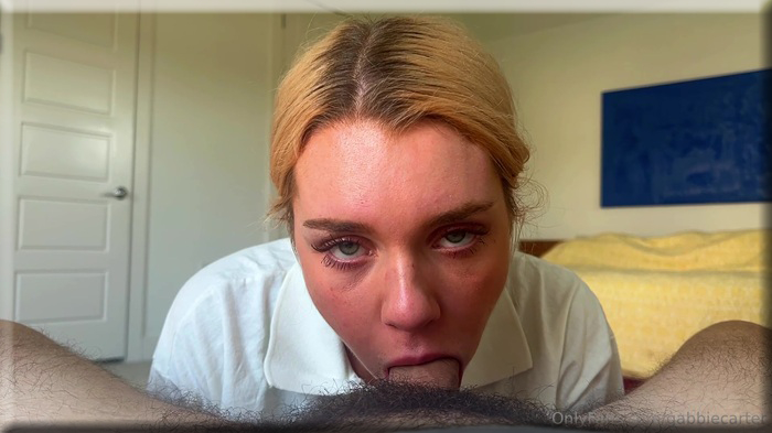 Gabbie Carter – Roleplay Slutty Little Nerd Practices Using Dick!