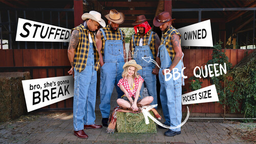 Coco Lovelock – Polar Opposites, TeamSkeet Edition: Coco Lovelock vs Four Big Black Cocks